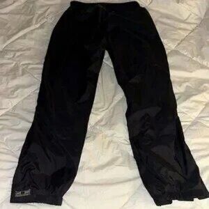 Layered London fog black Ski Pants Breathable Medium Bag up snowboard pants snow
